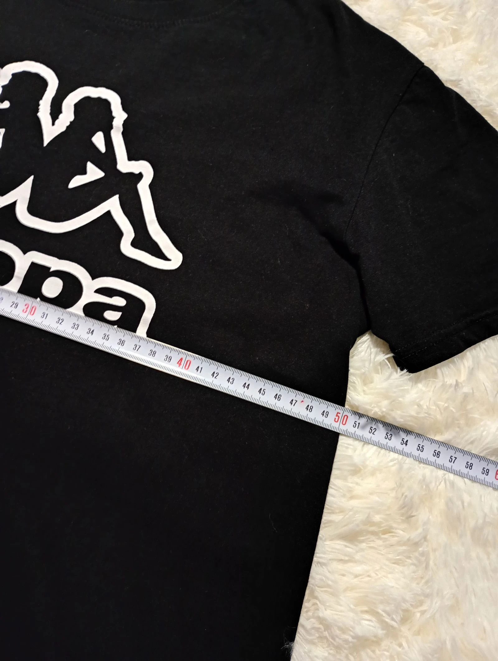 Vintage Kappa Logo T-Shirt Black | Size L – photo 3